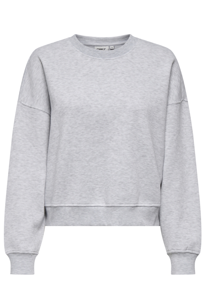 ONLBEST LIFE L/S CREW NECK SWT NOOS 15338727 LIGHT GREY MELANGE